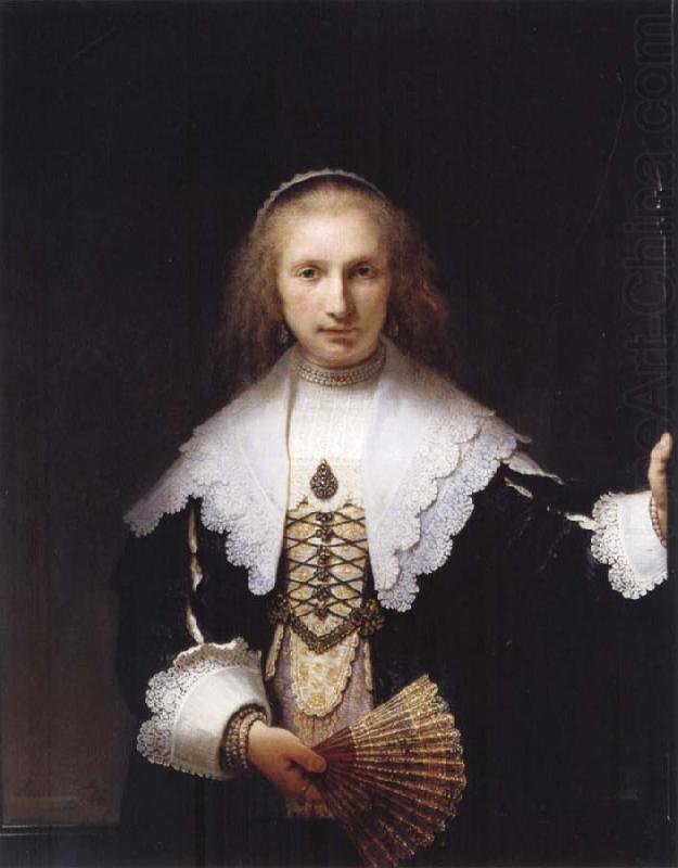 Agatha Bas, REMBRANDT Harmenszoon van Rijn